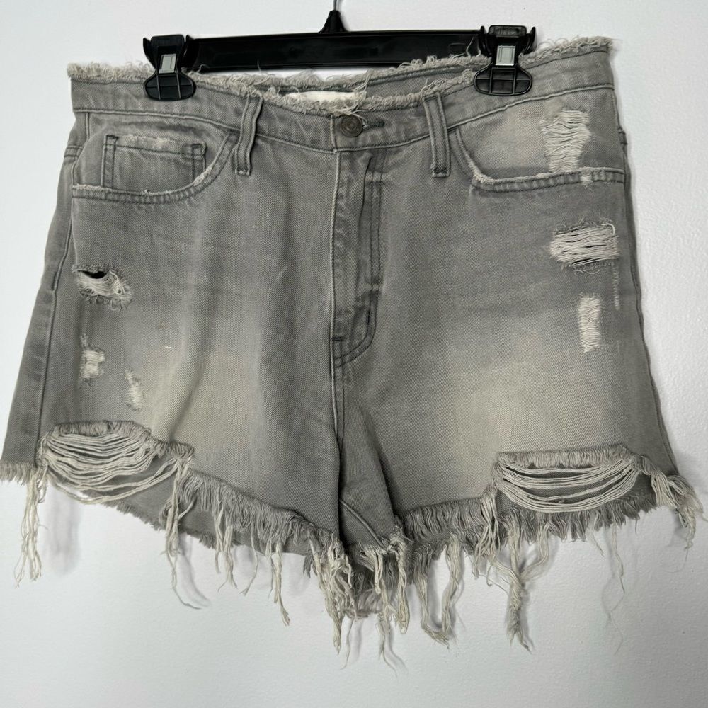 Flying Monkey gray jeans shorts size 30